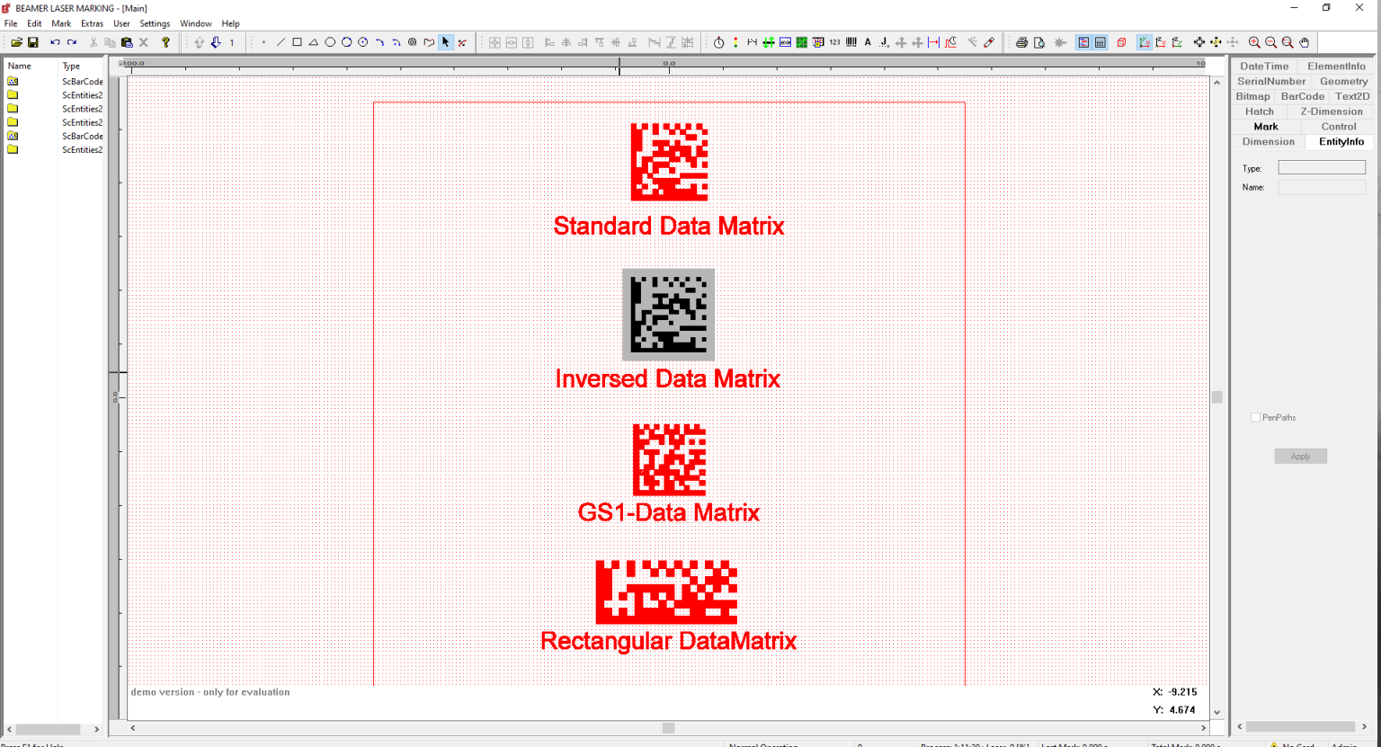 Software Beamer Laser Marking Systems